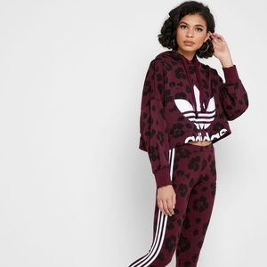 Adidas Originals Bellista Allover Print Crop SM